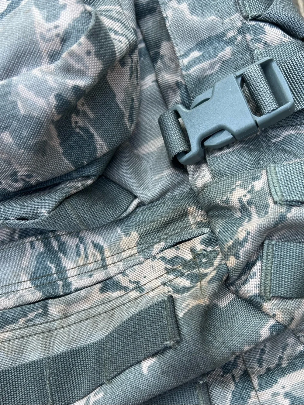 GCS Military Tactical Camo Large Heavy Duty Backpack Bag Made In USA